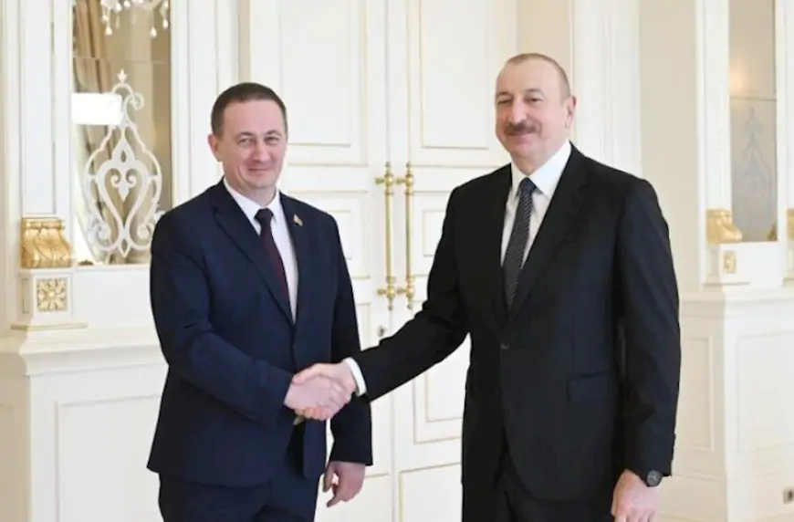 İlham Əliyev Aleksandr Turçini qəbul edib
