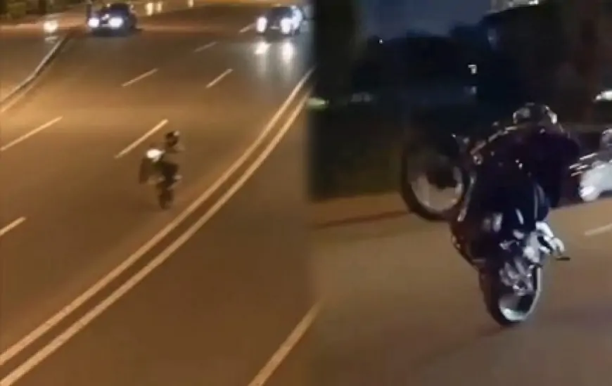 Gecələr Bakını bir-birinə vuran motosikletçilərə - 15 sutka verildi