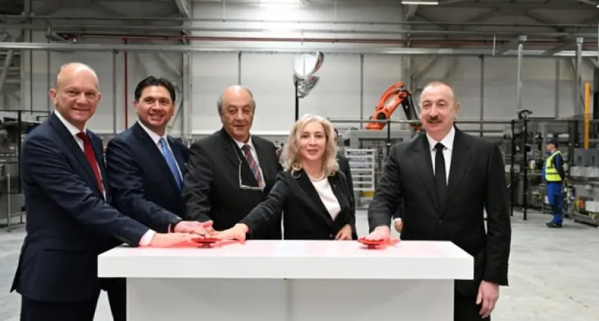 İsmayıllıda "Azerbaijan Coca-Cola Bottlers" MMC-nin yeni istehsal müəssisəsi açıldı